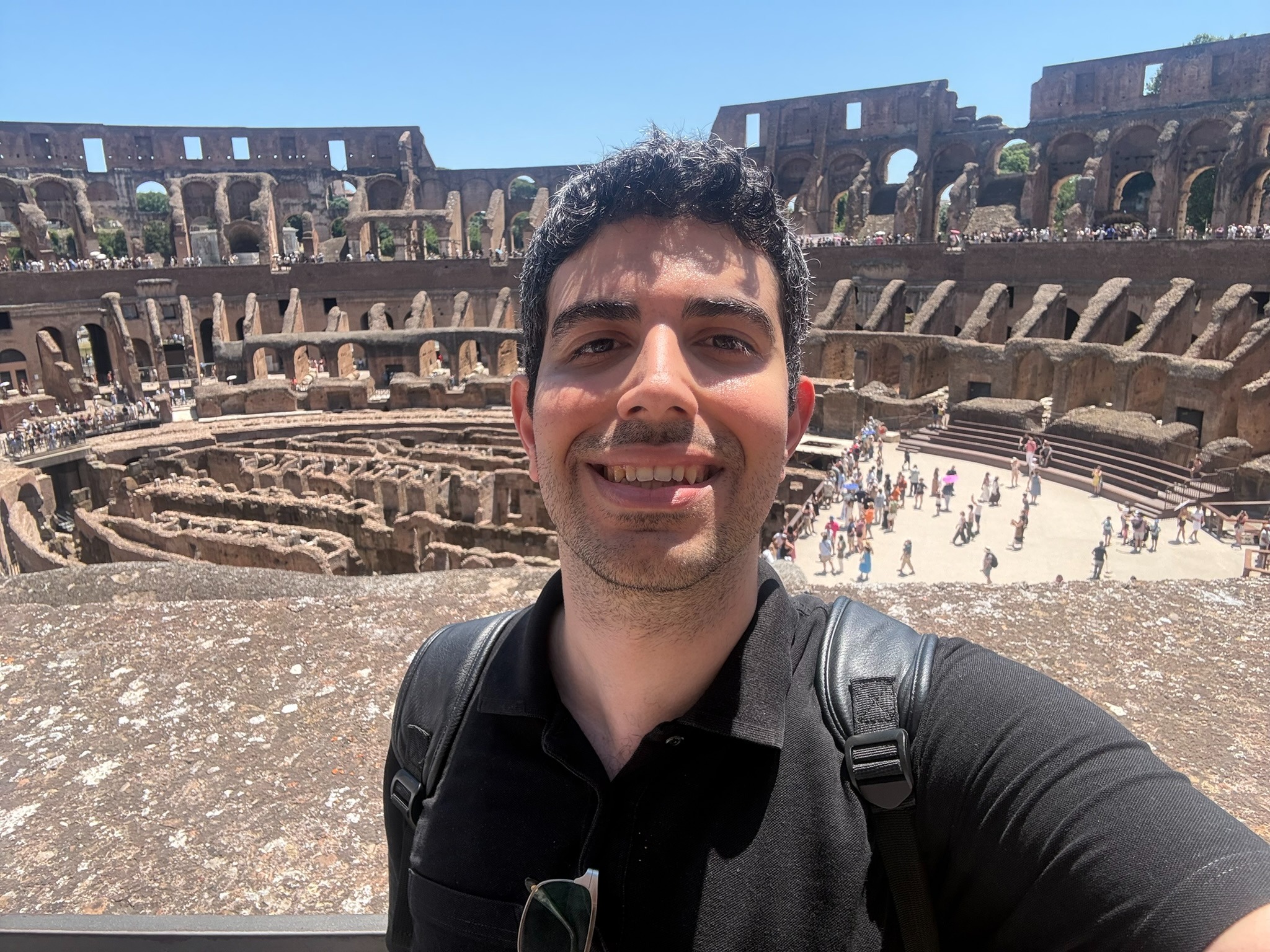 Fuat, Roma'daki Kolezyum'da, Haziran 2026