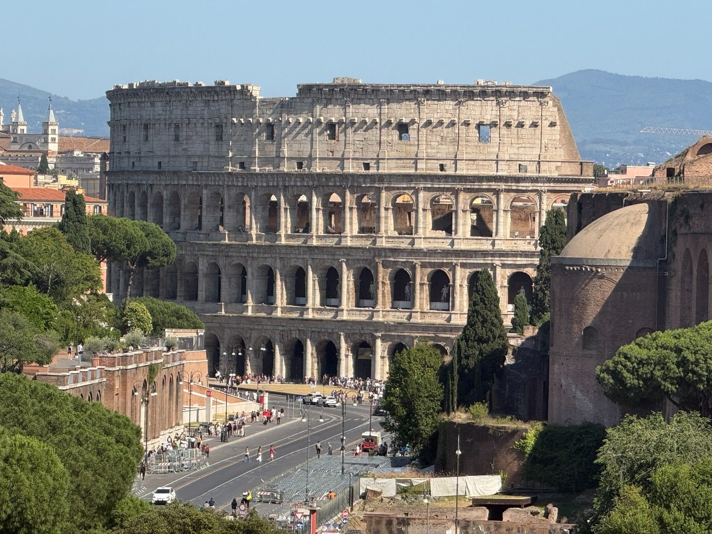 The Colosseum in Rome